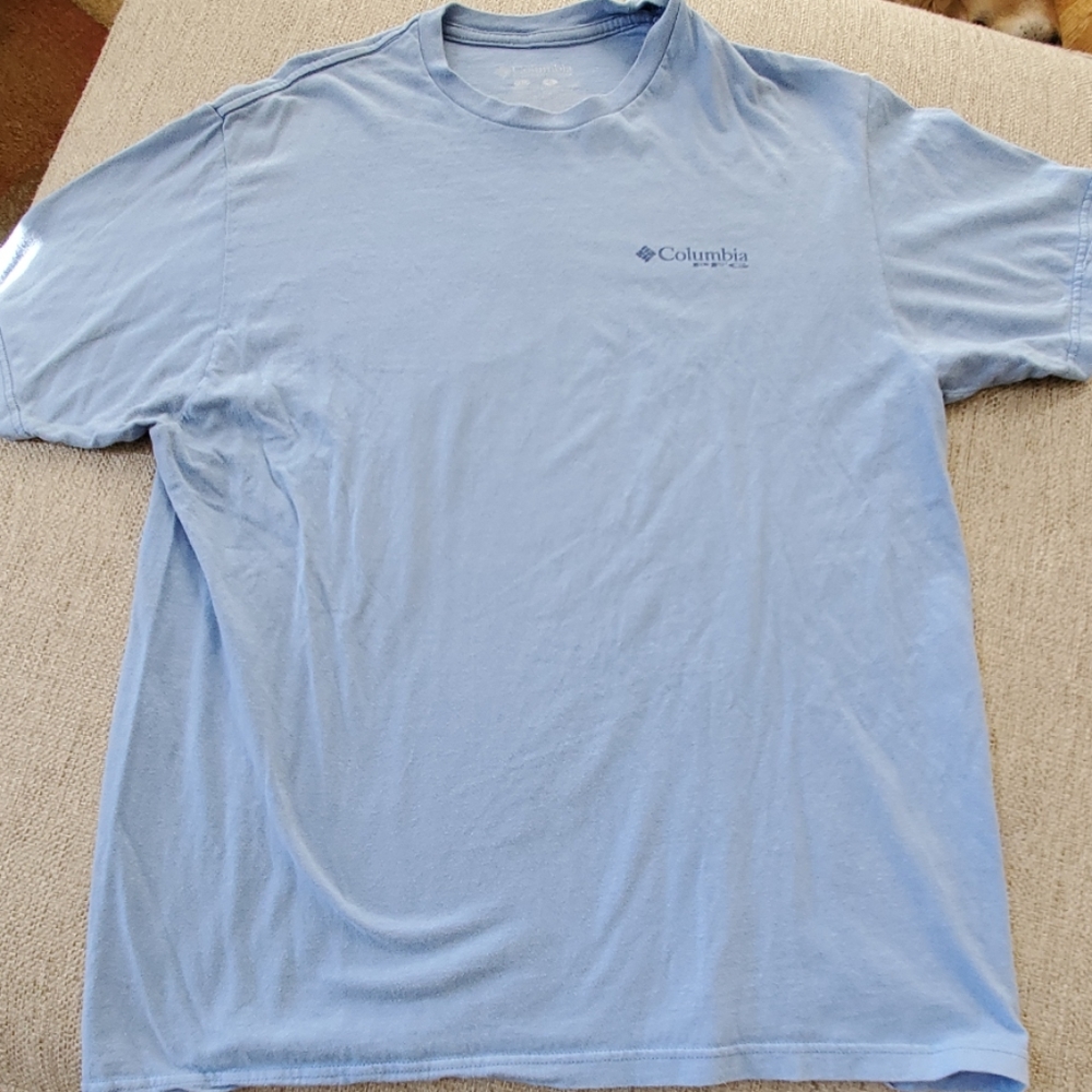 Columbia TShirt Men's Size Large Blue
